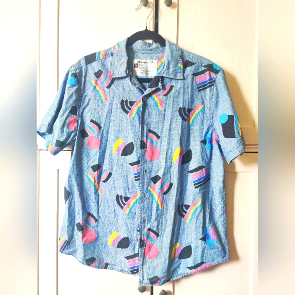 Target Pride Button Up Shirt size Medium